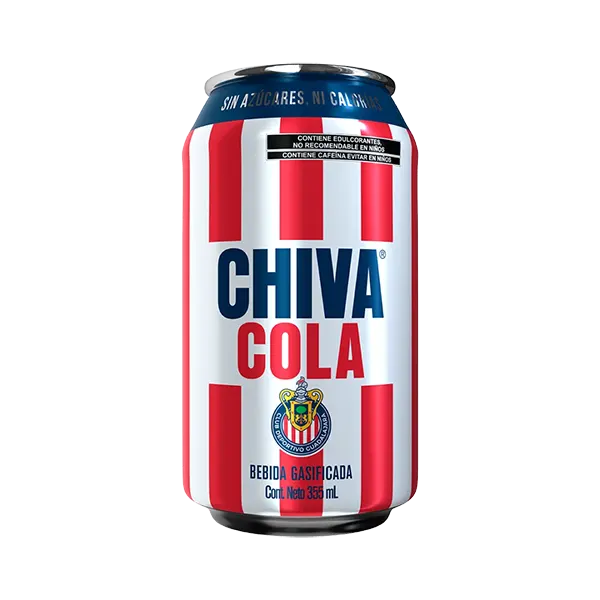 CHIVA COLA BOTELLA LATA