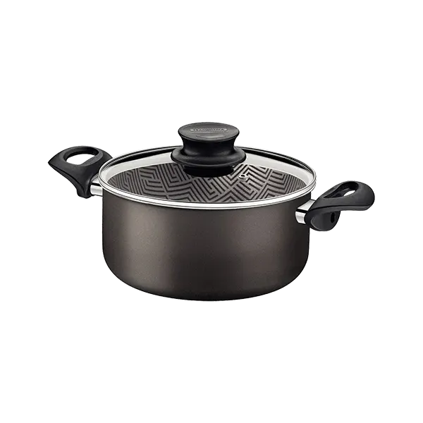 OLLA 20 CM PARIS COLOR NEGRO TRAMONTINA